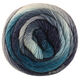 Lana Grossa MEILENWEIT 100g Merino Color Mix Sparks | 7620-donker blauw/grijs petrol/munt/grijs blauw/staalblauw