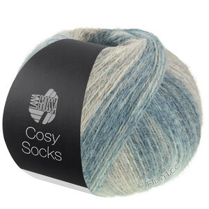 Lana Grossa MEILENWEIT 100g Cosy Socks Dream | 256-middelen grijs/donker grijs/blauwgrijs/grège/taupe/grijs bruin