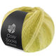 Lana Grossa MEILENWEIT 100g Cosy Socks Soft Stripes | 116-limoen/pistache/licht olijf