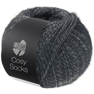 Lana Grossa MEILENWEIT 100g Cosy Socks | 07-donker grijs
