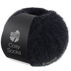 Lana Grossa MEILENWEIT 100g Cosy Socks | 18-zwart