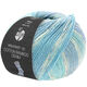 Lana Grossa MEILENWEIT 100g Cotton Bamboo Denim | 3314-grijs blauw/ruwe witte/licht petrol/licht blauw/turkoois