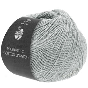 Lana Grossa MEILENWEIT 100g Cotton Bamboo | 14-licht grijs