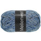 Lana Grossa MEILENWEIT 100g Blue Denim Mix | 4609-licht blauw/midden blauw/donker blauw/middelen grijs/donker grijs