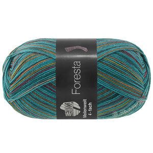 Lana Grossa MEILENWEIT 100g Foresta | 5325-zeegroen/aubergine/olijf/omber/petrol/grijs beige/rood violet/bruin