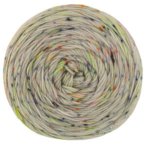 Lana Grossa MEILENWEIT 100g Merino Hand-dyed | 32-licht grijs/geelgroen/felroze/donker petrol/zwartgroen