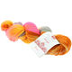 Lana Grossa MEILENWEIT 100g Merino Hand-dyed | 402-zalm/cognac/oker/grijs/kaki/rose/felroze/kerrie