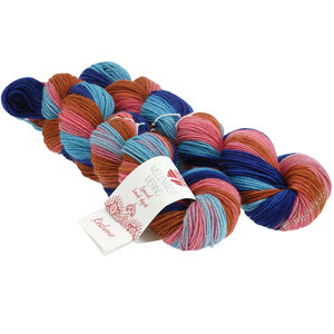 Lana Grossa MEILENWEIT 2 bollen à 50g Merino Hand-dyed | 224-Kashmir