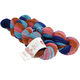 Lana Grossa MEILENWEIT 2 bollen à 50g Merino Hand-dyed | 224-Kashmir