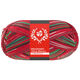Lana Grossa MEILENWEIT 100g Merino Christmas | 6806-licht groen/donker bruin/oranje/wit/donker rood/donker groen