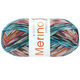 Lana Grossa MEILENWEIT 100g Merino Extrafine Meran | 2581-licht grijs/antraciet/oranje/rose/turkoois/flessegroen/framboos