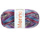 Lana Grossa MEILENWEIT 100g Merino Extrafine Meran | 2584-wit/antraciet/turkoois/purper/zandbeige/jeans/felroze
