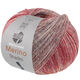 Lana Grossa MEILENWEIT 100g Merino Extrafine Shades | 7236-licht grijs/donker grijs/wijnrood/bourgondisch/pruim