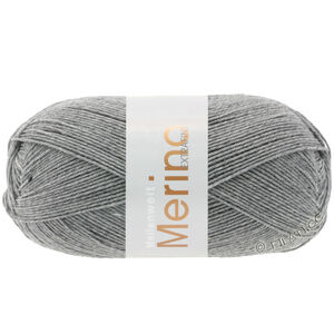 Lana Grossa MEILENWEIT 100g Merino Extrafine | 2404-grijs gemêleerd