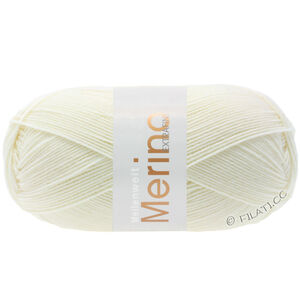 Lana Grossa MEILENWEIT 100g Merino Extrafine | 2405-wit