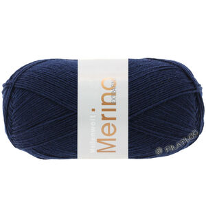 Lana Grossa MEILENWEIT 100g Merino Extrafine | 2407-nacht blauw