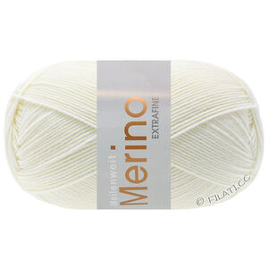 Lana Grossa MEILENWEIT 100g Merino Extrafine | 2477-briljant wit
