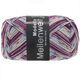 Lana Grossa MEILENWEIT 100g Modello | 4378-grège/oker/shiner blauw/antieke violet/aubergine
