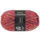 Lana Grossa MEILENWEIT 100g Neve | 4431-framboosrood/petrol/roest/marine/honinggeel