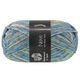 Lana Grossa MEILENWEIT 100g Neve | 4435-limoen/mintturkoois/roodbruin/licht blauw/blauw