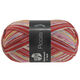 Lana Grossa MEILENWEIT 100g Piccata | 4808-rood/geel/grijs/petrol blauw/grijs groen/sering/rose