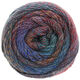 Lana Grossa MEILENWEIT 150g Rainbow | 105-donker rood/kaki/blauw/taupe/donker petrol