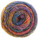 Lana Grossa MEILENWEIT 150g Rainbow | 111-bruinrood/munt/geel/petrol/felroze/rood/blauw