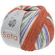 Lana Grossa MEILENWEIT 100g Seta Adriana | 3243-blauwgrijs/wit/terracotta /paars/riet