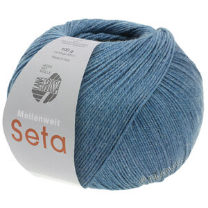 Lana Grossa MEILENWEIT 100g Seta | 08-petrol blauw