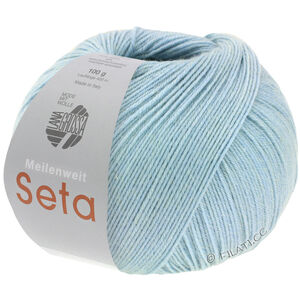 Lana Grossa MEILENWEIT 100g Seta | 22-licht blauw
