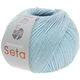 Lana Grossa MEILENWEIT 100g Seta | 22-licht blauw