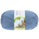 Lana Grossa MEILENWEIT 100g Solo Cotone Unito | 3470-duifblauw