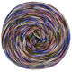 Lana Grossa MEILENWEIT 100g Sooty | 6227-licht blauw/donker blauw/ecru/rose/donker olijf