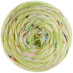 Lana Grossa MEILENWEIT 100g SPOTS | 7044-pistache/room/rose/turkoois/felroze/roest/antraciet