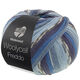 Lana Grossa MEILENWEIT 100g Woolycell Freddo | 6041-licht blauw/pastelblauw/grijs blauw/blauw/marine/donker grijs/zilvergrijs