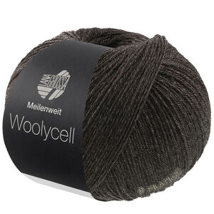 Lana Grossa MEILENWEIT 100g Woolycell | 15-zwart