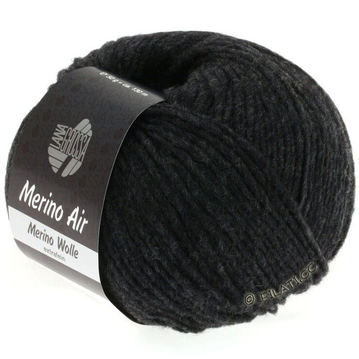 Lana Grossa MERINO AIR | 03-antraciet