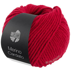 Lana Grossa MERINO CARDATO | 05-donker rood