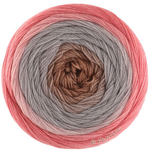 Lana Grossa MERINO LACE AQUARELL | 05-heide rood/taupe/noga