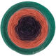 Lana Grossa MERINO LACE AQUARELL | 09-donker bruin/terracotta /donker petrol