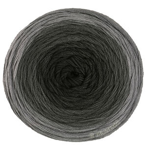 Lana Grossa MERINO LACE AQUARELL | 401-donker grijs/middelen grijs/antraciet