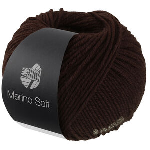 Lana Grossa MERINO SOFT | 19-donker bruin
