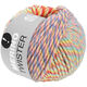 Lana Grossa MERINO TWISTER | 10-wit/oudroze/munt/licht blauw/rose
