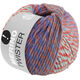 Lana Grossa MERINO TWISTER | 17-blauw/tomaatrood/rose/mintturkoois/fictile rood/grijs bruin