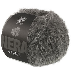 Lana Grossa MILANO (Nera) | 02-donker grijs gemêleerd