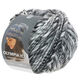 Lana Grossa OLYMPIA Ice | 326-zwart/wit/licht grijs/donker grijs