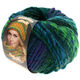 Lana Grossa OLYMPIA Classic | 025-flessegroen/turkoois/violet/licht groen