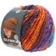 Lana Grossa OLYMPIA Classic | 081-oranje/grijs/donker rood/blauw/geel/licht groen