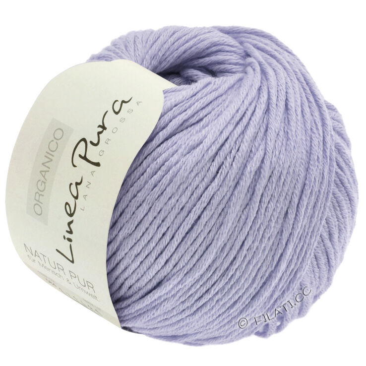 Lana Grossa ORGANICO Uni (Linea Pura) - Stopgezette kwaliteit | 096-sering blauw