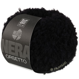 Lana Grossa ORSETTO (Nera) | 15-zwart